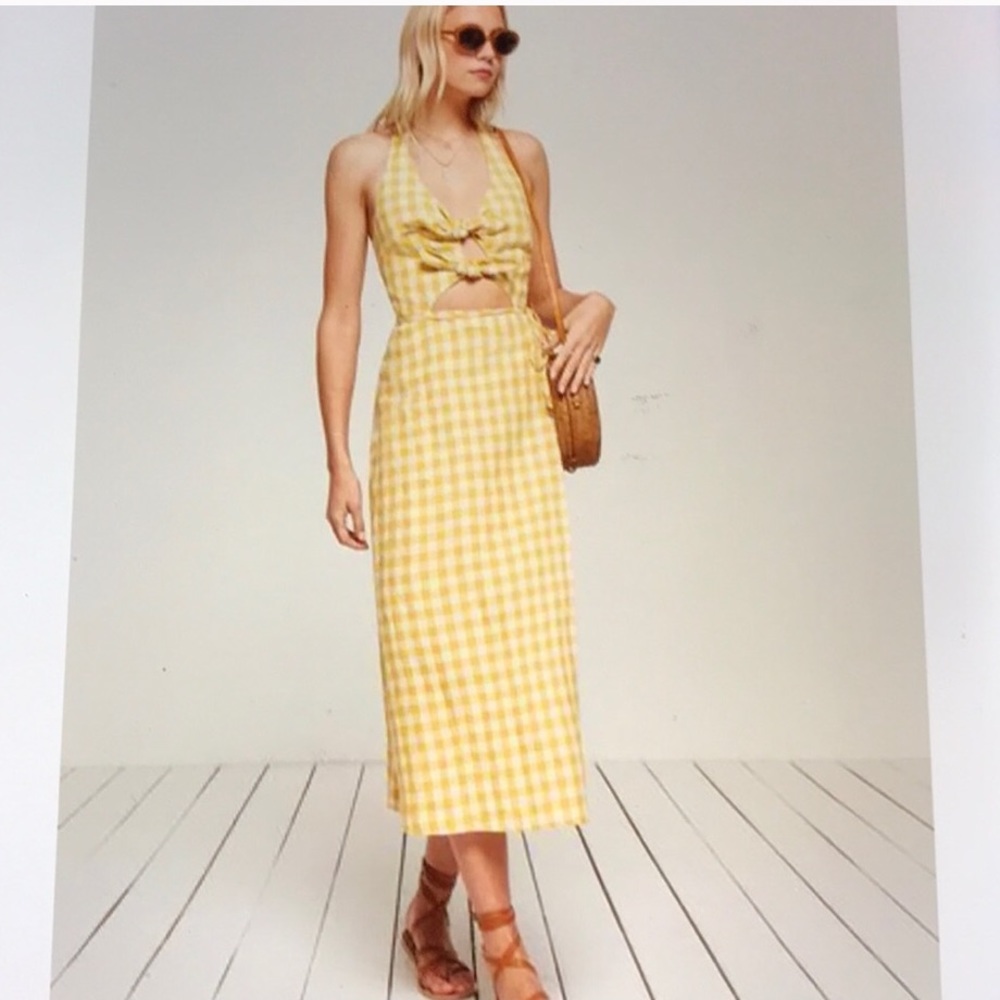 Reformation Amalfi Dress new